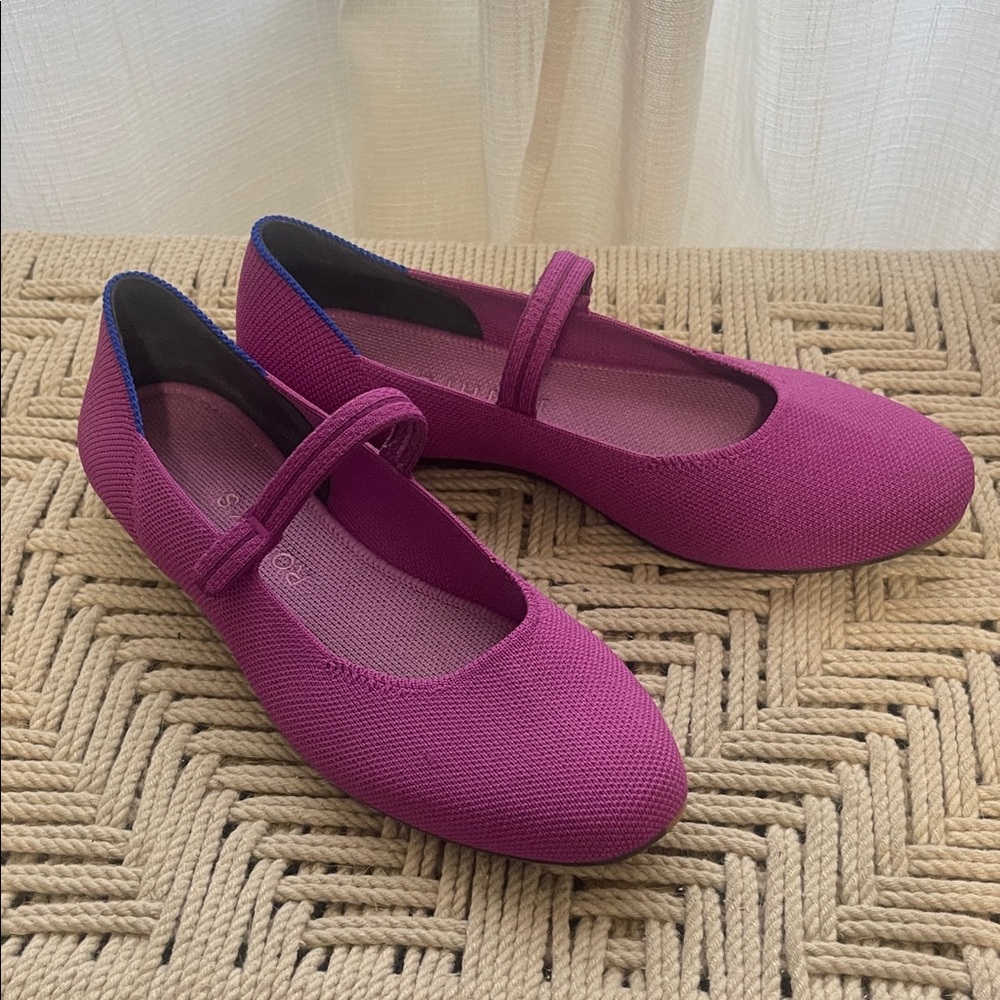 Rothy’s purple flats